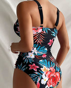 Lavinia - Chic Floral One-Piece