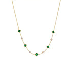 Amelisse Glenwyn Emerald Necklace