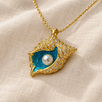 Pearl Gold Shell Necklace