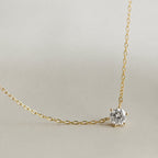 Timeless Zircon Gold Necklace