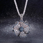 Majestic Sapphire Charm Necklace