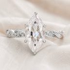 Marquise Crystal Gold Ring