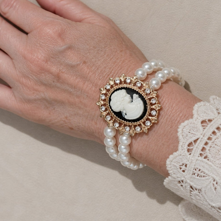 Heritage Pearl Layered Bracelet