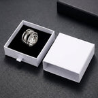 Vintage Layered Silver Ring