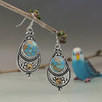 Vintage Boho Stone Dangling Earrings
