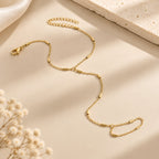 Graceful Beaded Hand Chain