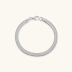 Lustrous Vida Herringbone Wristpiece