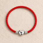 Timeless White Gold Heart Bracelet