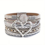 Bohemian Multi-Layer Leather Bracelet