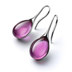 Minimalist Crystal Drop Earrings
