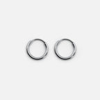 Everyday Silver Hoops
