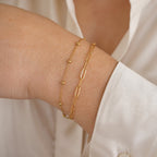 Delicate Double Layer Bracelet