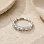 Luxe Vintage Inlaid Zirconia Ring
