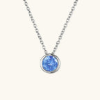 Radiant Gemstone Gold Chain