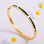 Emerald Link Fashion Bracelet