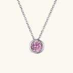 Radiant Gemstone Gold Chain