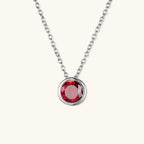 Radiant Gemstone Gold Chain