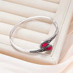 Vintage Bracelet with Colorful Gems and Tribal Design