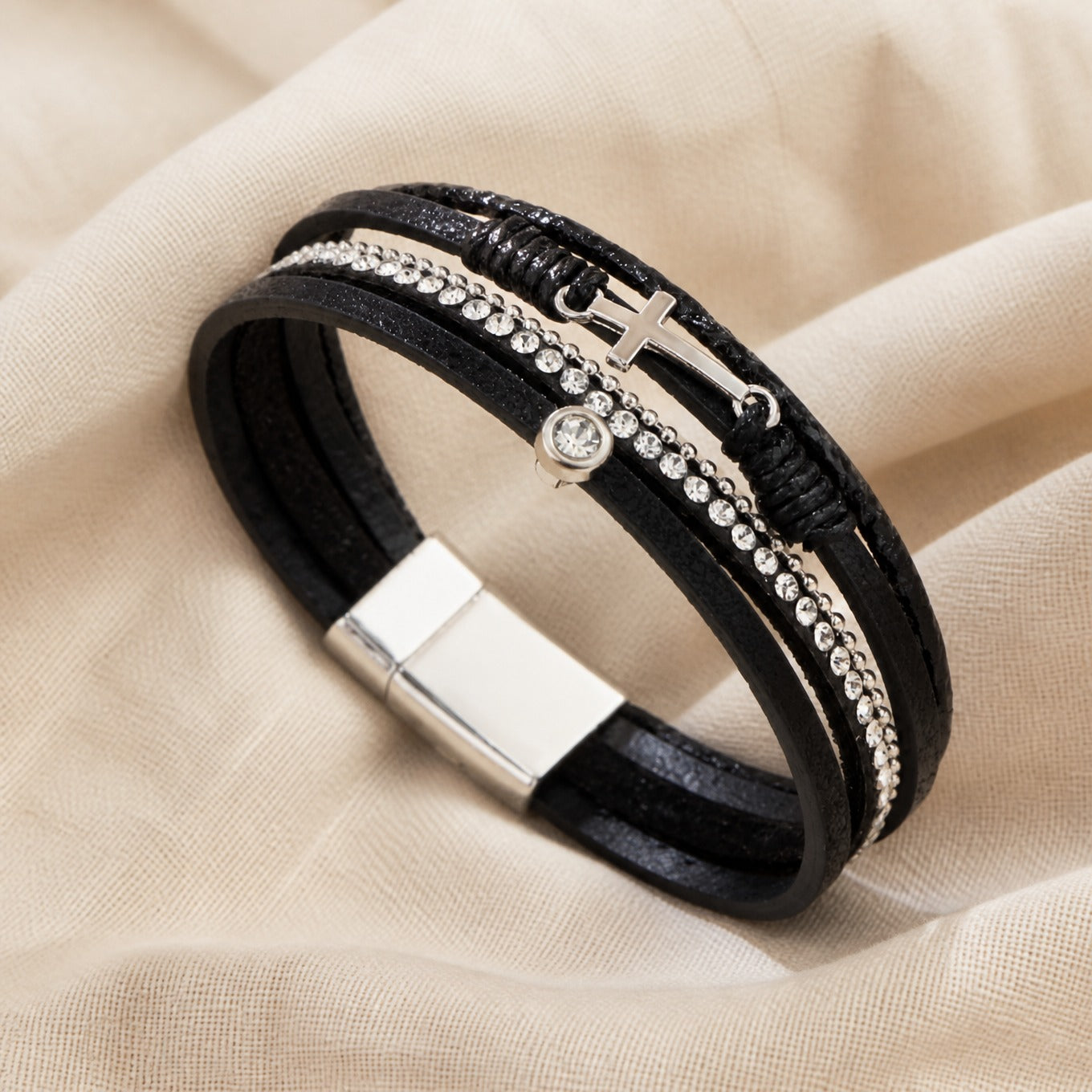 Timeless Pearl Layered Bracelet