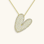 Bubble Initial Crystals Necklace