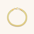 Lustrous Vida Herringbone Wristpiece
