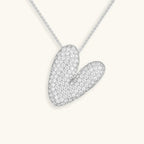 Bubble Initial Crystals Necklace