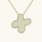 Bubble Initial Crystals Necklace