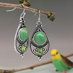 Vintage Boho Stone Dangling Earrings