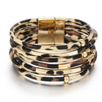 Wide Boho Multilayer Wrap Bracelet