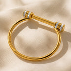 Opulent Gold Cuff Bangle