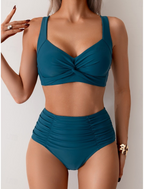 Maureen - Ruched Fabric Bikini