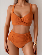 Maureen - Ruched Fabric Bikini