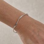 Sculptural Open Minimalist Bracelet