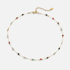 Aria Colorful Gemstone Necklace