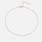Clean White Bead Necklace