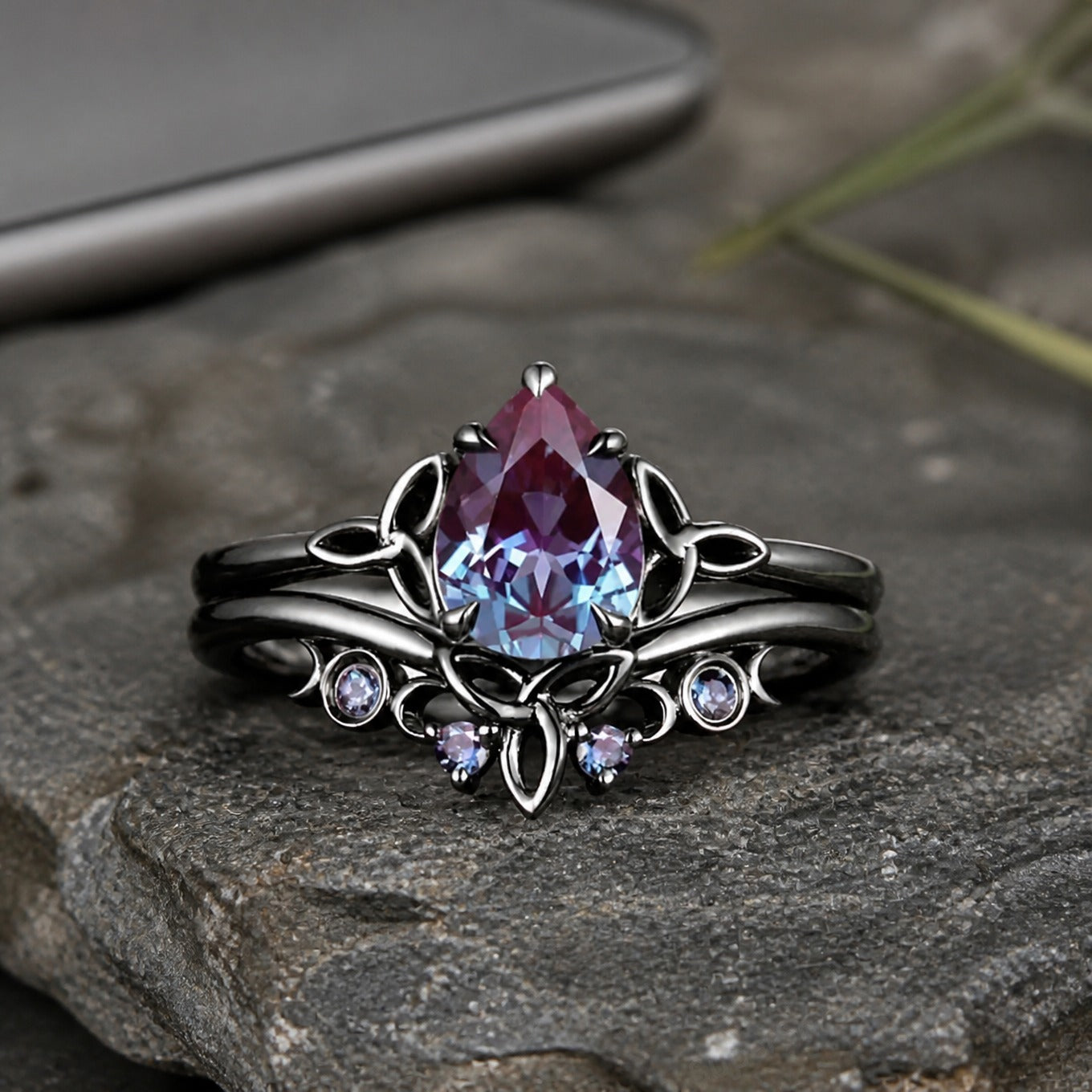 Amethyst Grace Bold Ring