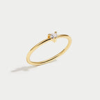 Love Crystal Heart Ring